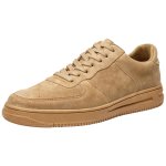 画像1:  Men's England retro Suede leather casual sports shoes Race up sneakers 本革レザー＆スエード レースアップスニーカー　カジュアル シューズ  (1)