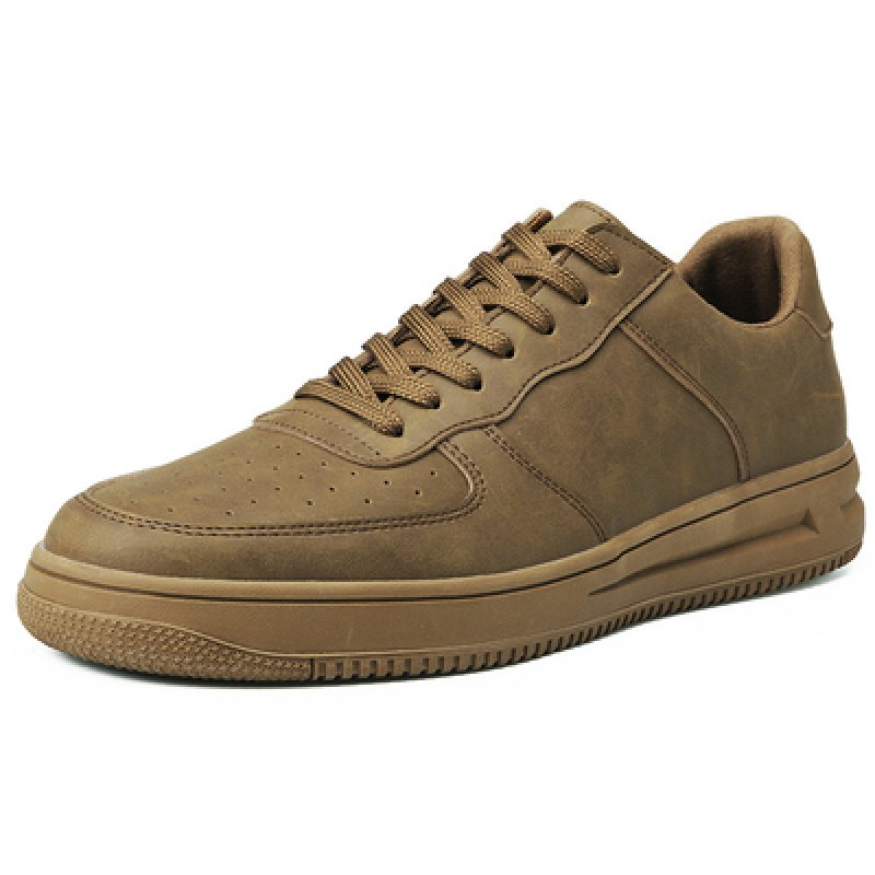 画像2:  Men's England retro Suede leather casual sports shoes Race up sneakers 本革レザー＆スエード レースアップスニーカー　カジュアル シューズ  (2)