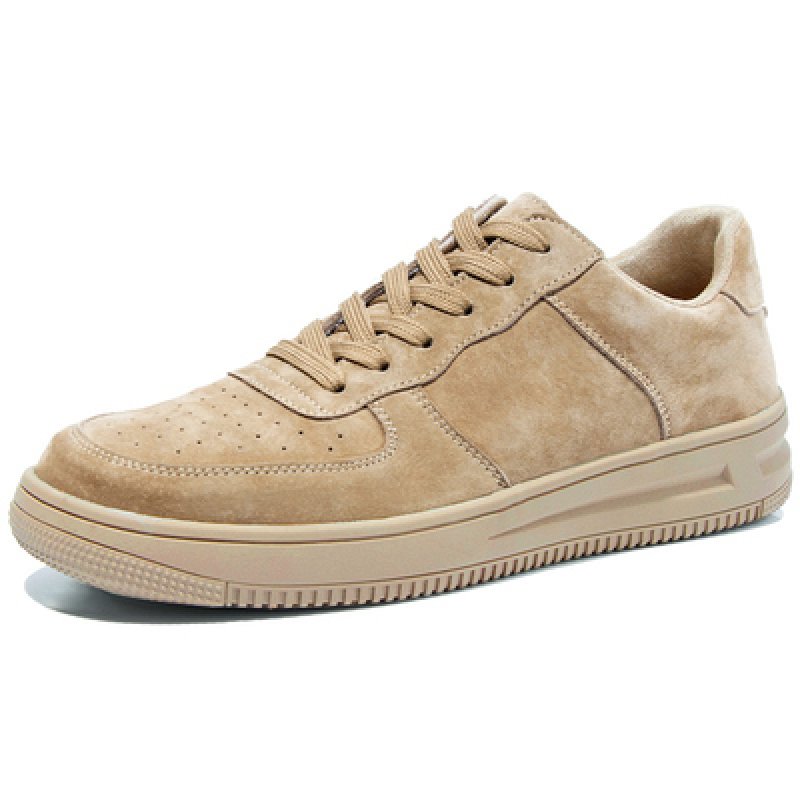 画像5:  Men's England retro Suede leather casual sports shoes Race up sneakers 本革レザー＆スエード レースアップスニーカー　カジュアル シューズ  (5)