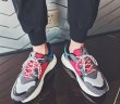 画像2:  Men's trend colorful casual sports shoes Race up sneakers  レースアップスニーカー　カジュアル シューズ  (2)