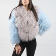 画像1: Women's Mongolian Lamb Real Fur Jacket Outwear jacket  coat 　リアルモンゴリアンラムファージャケット　コート　 (1)