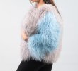 画像4: Women's Mongolian Lamb Real Fur Jacket Outwear jacket  coat 　リアルモンゴリアンラムファージャケット　コート　 (4)