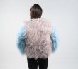 画像5: Women's Mongolian Lamb Real Fur Jacket Outwear jacket  coat 　リアルモンゴリアンラムファージャケット　コート　 (5)