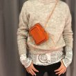 画像14:  woman’&men’SUnisex Leather & Corduroy Mini Size Pochette Waist Pouch Shoulder Bag small waist bag female belt mobile phone bag crossbody bag 　3WAY  男女兼用レザー＆コーデュロイミニサイズポシェットウエストポーチショルダーバッククロスボディーメッセンジャーバッグチェストバッグ　ウエストバック (14)