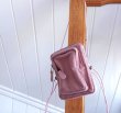 画像13:  woman’&men’SUnisex Leather & Corduroy Mini Size Pochette Waist Pouch Shoulder Bag small waist bag female belt mobile phone bag crossbody bag 　3WAY  男女兼用レザー＆コーデュロイミニサイズポシェットウエストポーチショルダーバッククロスボディーメッセンジャーバッグチェストバッグ　ウエストバック (13)