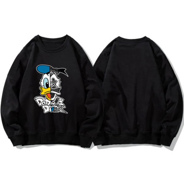 画像1: men's long-sleeved  Pirate Donald Sweat Trainer Pullover Sweat trainer  長袖パイレーツ海賊ドナルドスェットト トレーナー セーター男女兼用　 (1)