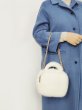 画像8:  woman’s Mink hair small square bag chain Messenger bag leather shoulder portable hand bag　ミンクファートートクロスボディショルダースクエアバッグチェストバッグ (8)