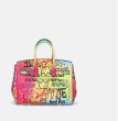画像8:  woman’s graffiti platinum bag Messenger toto bag  handbag 　グラフィックトートメッセンジャーバッグ　ショルダーバック (8)