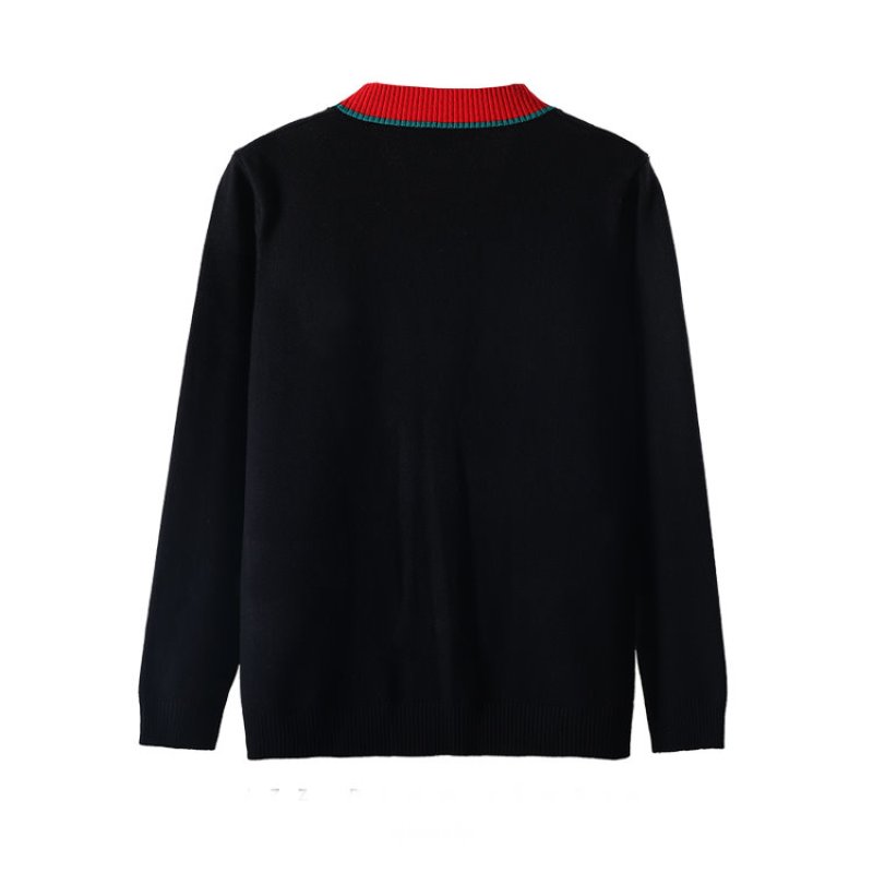 画像4: men's NY embroidery V-neck knit cardigan  NYロゴVネックニットカーディガン セーター　ジャケット　男女兼用 (4)