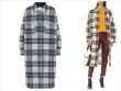 画像7: Women's  Etoile Gabrion  Plaid Wool Coat  coat jacket 　エトワールガブリオンチェックコート　　ジャケット (7)
