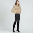 画像10: Eco Fur Women's New Style Custom Long Sleeve Winter Warm Mongolian Women Faux Fur Coat With Pocket　ラムウールポケットジャケットコート　コート　 (10)