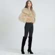 画像9: Women's New Style Custom Long Sleeve Winter Warm Mongolian Women Real Natural Fur Coat With Pocket　リアルモンゴリアンラムファーポケットジャケットコート　コート　 (9)