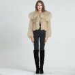 画像12: Eco Fur Women's New Style Custom Long Sleeve Winter Warm Mongolian Women Faux Fur Coat With Pocket　ラムウールポケットジャケットコート　コート　 (12)