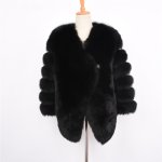 画像2: Women's High Quality Genuine Fox For Coatリ　アルフォックスファーコート　ジャケット　 (2)