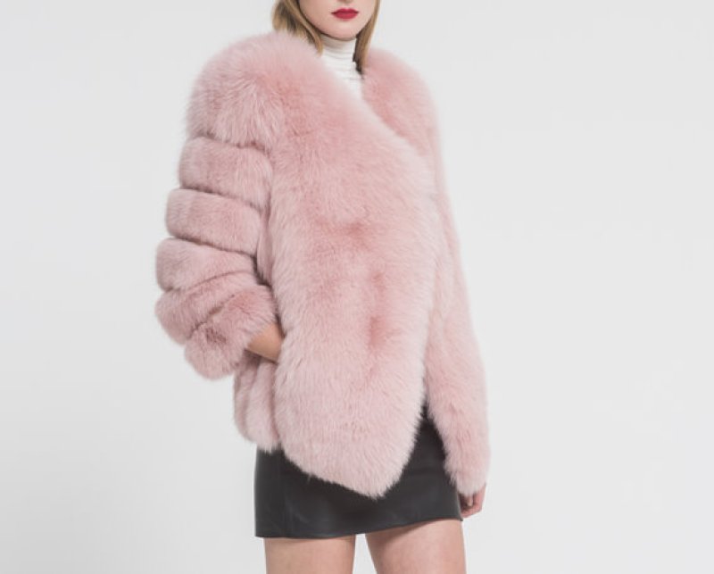 画像5: Women's High Quality Genuine Fox For Coatリ アルフォックスファーコート ジャケット  (5)