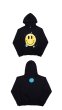 画像3: men'scartoon smile pattern print hooded sweater  ユニセックス男女兼用スマイルパターンプリントフード付きスウェット パーカー　 (3)