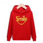 画像4: men's smiley smile logo activities long-sleeved Hoodie Parker sweater  スマイルフーディーパーカースウェット　男女兼用 (4)