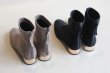 画像10:  women's   flat with leather stretch boots Martin boots メタルヒール ストレッチアンクルショートブーツ ブーティ  (10)