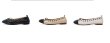 画像4: women's  flat bow color matching single shoes　フラットリボン付き本革レザーパンプスバレーシューズ (4)