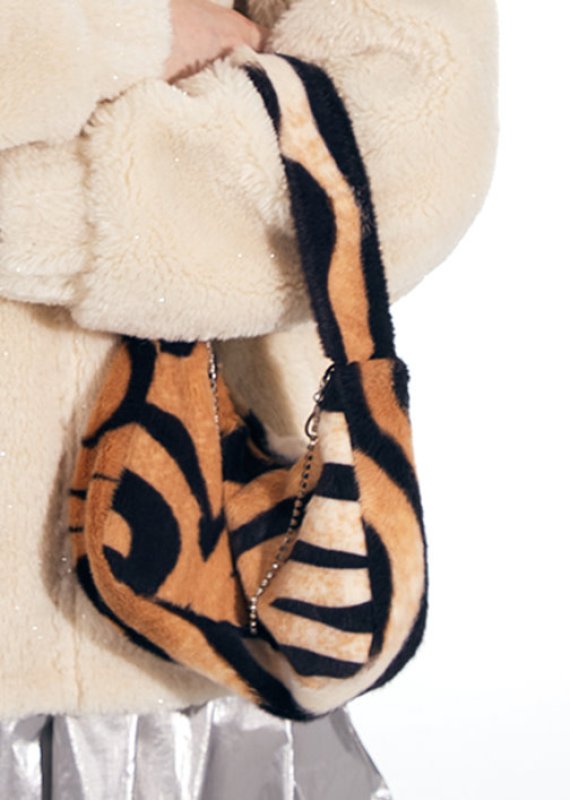 画像10: Woman’Little Tiger Tote  bag handbagMessenger bag　レオパードスモールサイズバケットバッグショルダーメッセンジャーバッグ (10)