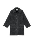 画像9: Women's  Grey snowflake coat 　シンプルグレーロングコート　ジャケット (9)