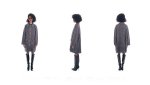 画像8: Women's  Grey snowflake coat 　シンプルグレーロングコート　ジャケット (8)