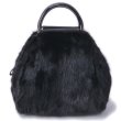 画像2: Woman's mink fur  luxury dinner wrist bag  リアルミンクファーリストトートバッグ　ハンドバック (2)