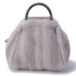 画像3: Woman's mink fur  luxury dinner wrist bag  リアルミンクファーリストトートバッグ　ハンドバック (3)