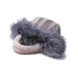 画像14: Woman's mink fur handbags mane with fox fur portable basket bag   リアルミンク＆フォックスファーファーバケットトートバッグメッセンジャーバッグ (14)