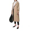 画像3: Women's  lazy casual classic double-breasted knees loose street fan coat jacket　ダブルブレスト膝下ロングマキシ丈トレンチコート　ロングコート　ジャケット (3)