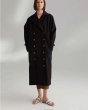 画像6: Women's  lazy casual classic double-breasted knees loose street fan coat jacket　ダブルブレスト膝下ロングマキシ丈トレンチコート　ロングコート　ジャケット (6)