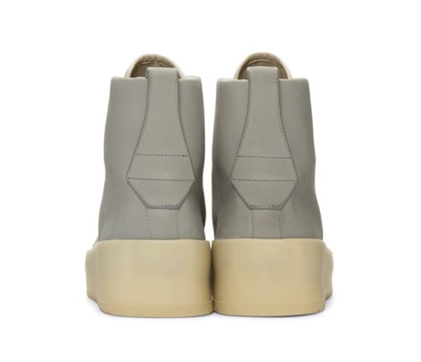 画像4:  Men's Leather Mountain Race up Casual Shoes Leather high-top sneakers 　レザーレースアップハイカットアウトドアカジュアルツーリングシューズ  (4)