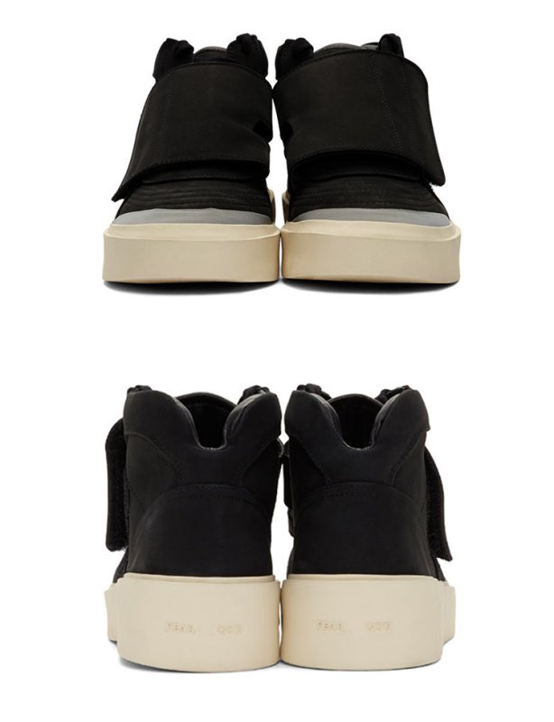 画像11:  Men's Leather high-top sneakers　　レザーハイカットスニーカー ストリートシューズ　カジュアル シューズ  (11)