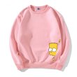 画像6: men's Simpsons long-sleeved pullover sweater round neck sweater shirt　ユニセックス男女兼用シンプソンプリント　スウェットトレーナー　セーター (6)