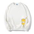 画像3: men's Simpsons long-sleeved pullover sweater round neck sweater shirt　ユニセックス男女兼用シンプソンプリント　スウェットトレーナー　セーター (3)
