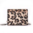 画像1: Woman's Mini Leopard small bag handbag  レオパードハラコスモールトートショルダーハンドバック (1)