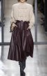 画像2:  women's high waist long leather skirt　ハイウエストロングレザースカート (2)