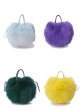 画像7: Women'fox fur grass fur round casual leather handbag shoulder  リアルフォックスファートート　ショルダーハンドバック (7)