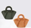 画像3: Woman's   one-shoulder mobile handbags wild fashion small fragrance lady bag  モコモコファーワンショルダーモバイルハンドバッグスモールトートショルダーハンドバック (3)