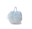 画像4: Women'fox fur grass fur round casual leather handbag shoulder  リアルフォックスファートート　ショルダーハンドバック (4)