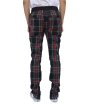 画像15: men's Scottish contrast color outdoor street trend casual trousers ストリートトレンドチェックカジュアルパンツ パンツ (15)