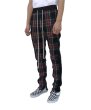 画像16: men's Scottish contrast color outdoor street trend casual trousers ストリートトレンドチェックカジュアルパンツ パンツ (16)