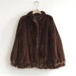 画像2: Women's Eco fur imitation fur coat Jacket 　エコミンクファーコート　ジャケット　ショートコート (2)