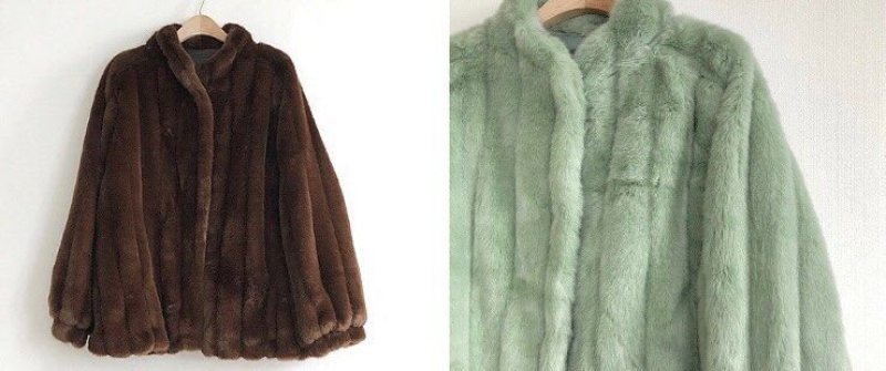 画像7: Women's Eco fur imitation fur coat Jacket  エコミンクファーコート ジャケット ショートコート (7)