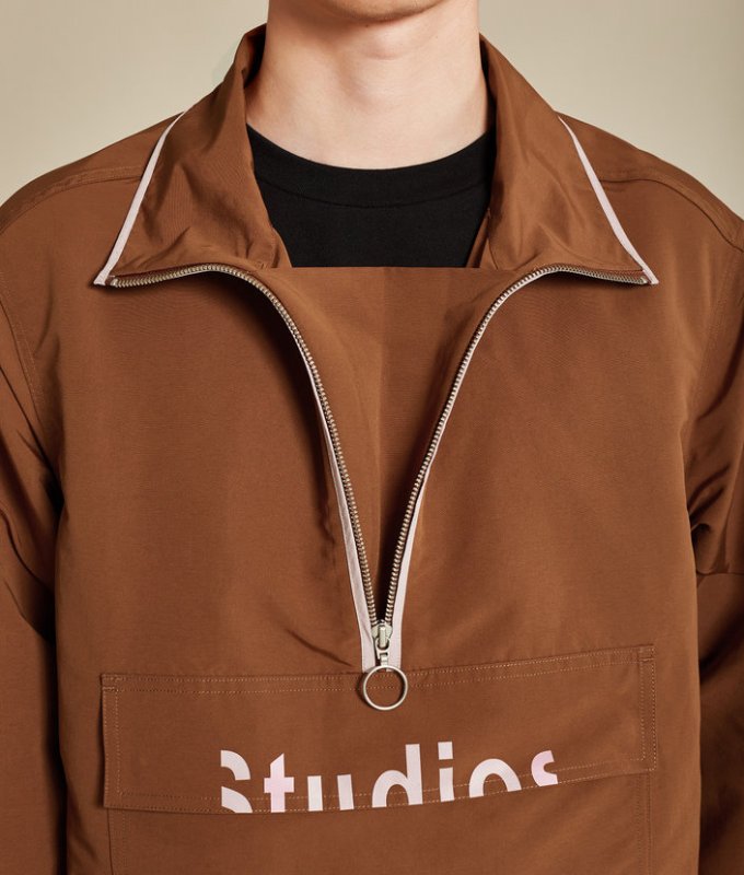 画像4:   Men'sTurtleneck Wind Jacket  men and women  ユニセックス 男女兼用アウトドアジップアップブルゾンジャケット　　 (4)