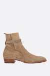 画像6: Men's pointed Chelsea boots High-cuts  Martin boots men's Brock leather boots  メンズ イギリス調本革レザー ハイカットチェルシーブーツ レザーブーツ ロング  (6)