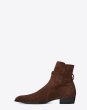 画像3: Men's pointed Chelsea boots High-cuts  Martin boots men's Brock leather boots  メンズ イギリス調本革レザー ハイカットチェルシーブーツ レザーブーツ ロング  (3)