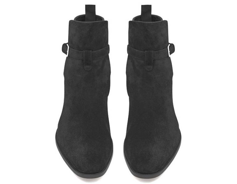 画像9: Men's pointed Chelsea boots High-cuts  Martin boots men's Brock leather boots  メンズ イギリス調本革レザー ハイカットチェルシーブーツ レザーブーツ ロング  (9)