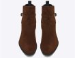 画像8: Men's pointed Chelsea boots High-cuts  Martin boots men's Brock leather boots  メンズ イギリス調本革レザー ハイカットチェルシーブーツ レザーブーツ ロング  (8)