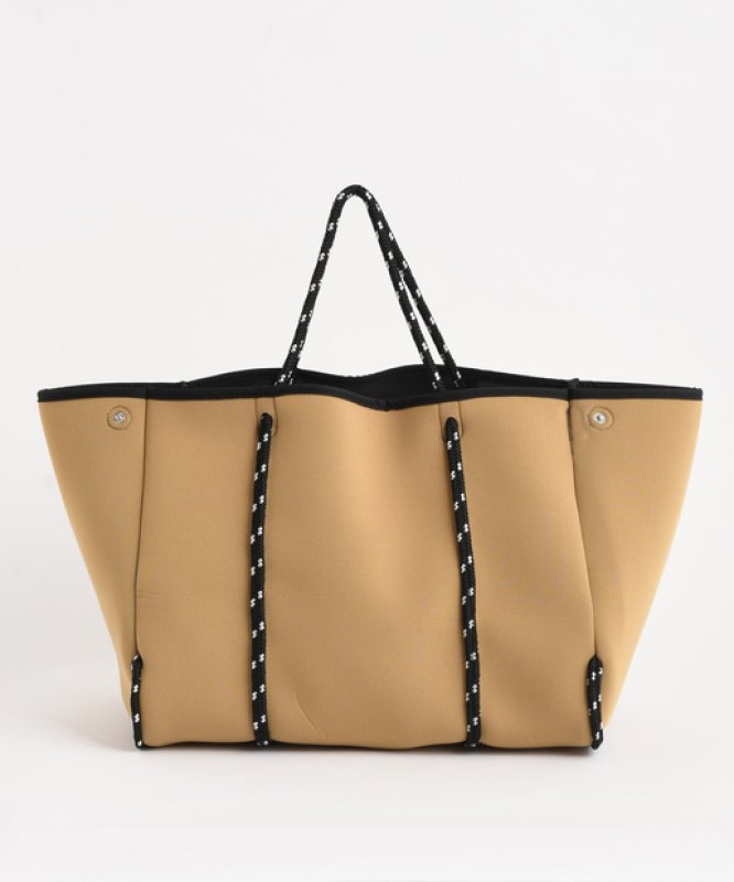 画像7: Women'sWetsuit Neoprene diving material punching totebag shoulderbag  ネオプレン生地トートショルダー軽量バッグ ショルダーハンドバック (7)